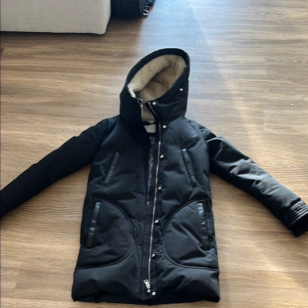 Soia & Kyo Super Warm Black Winter Coat